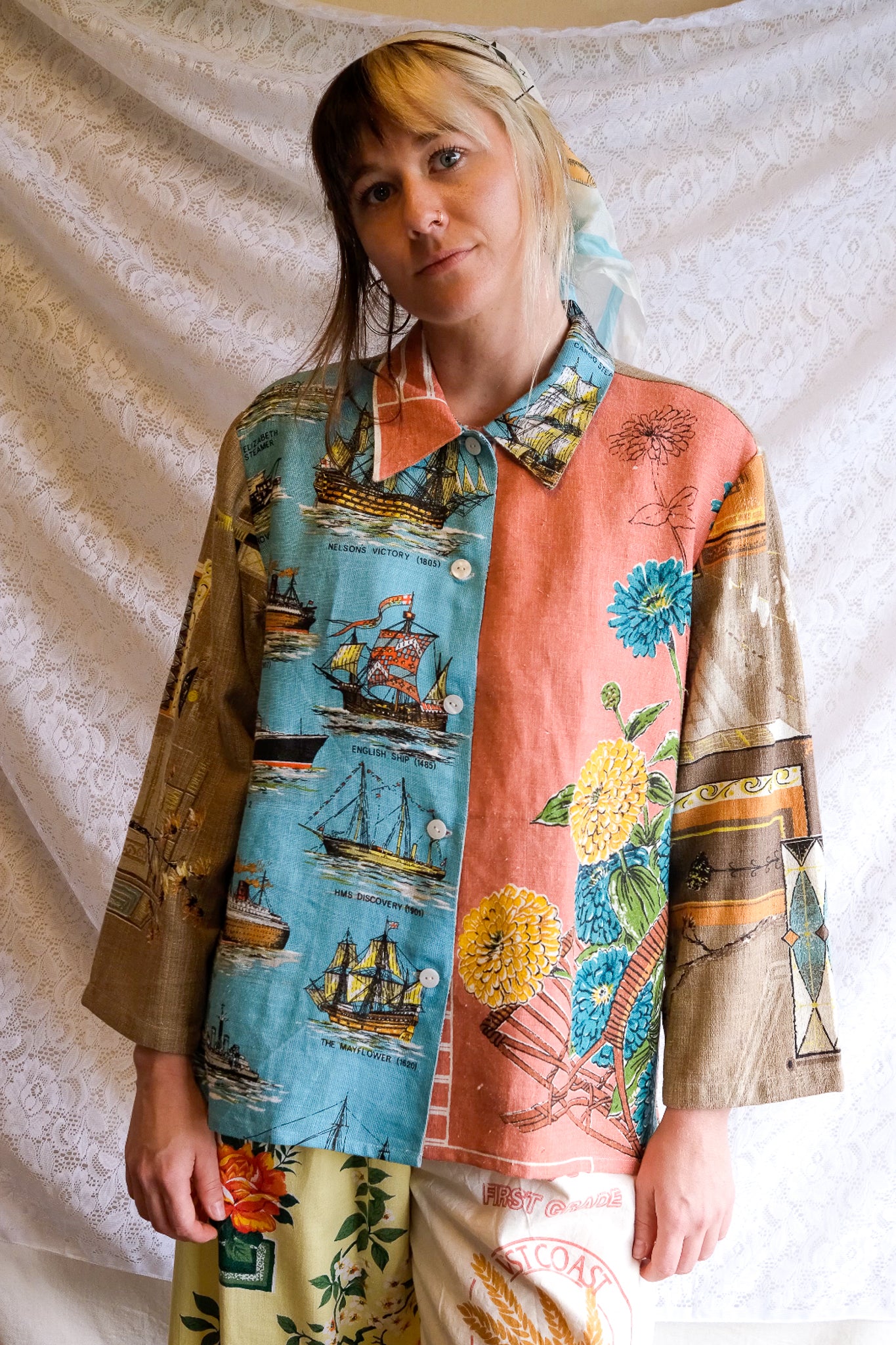 Button Up Shirt | Boat | XLarge