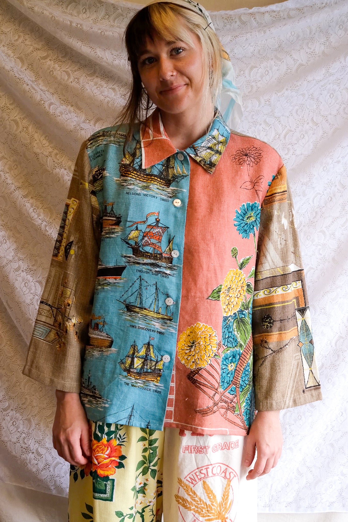 Button Up Shirt | Boat | XLarge