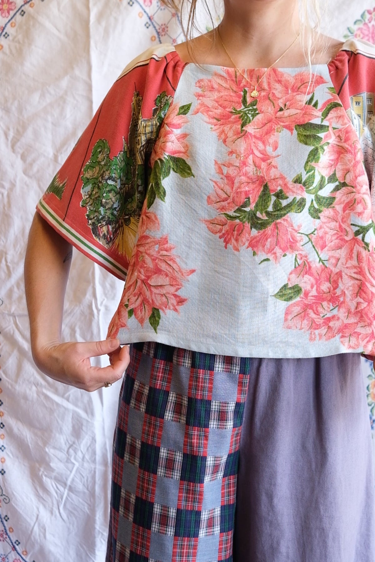 Mabel Blouse | Bougainvillea | S - L