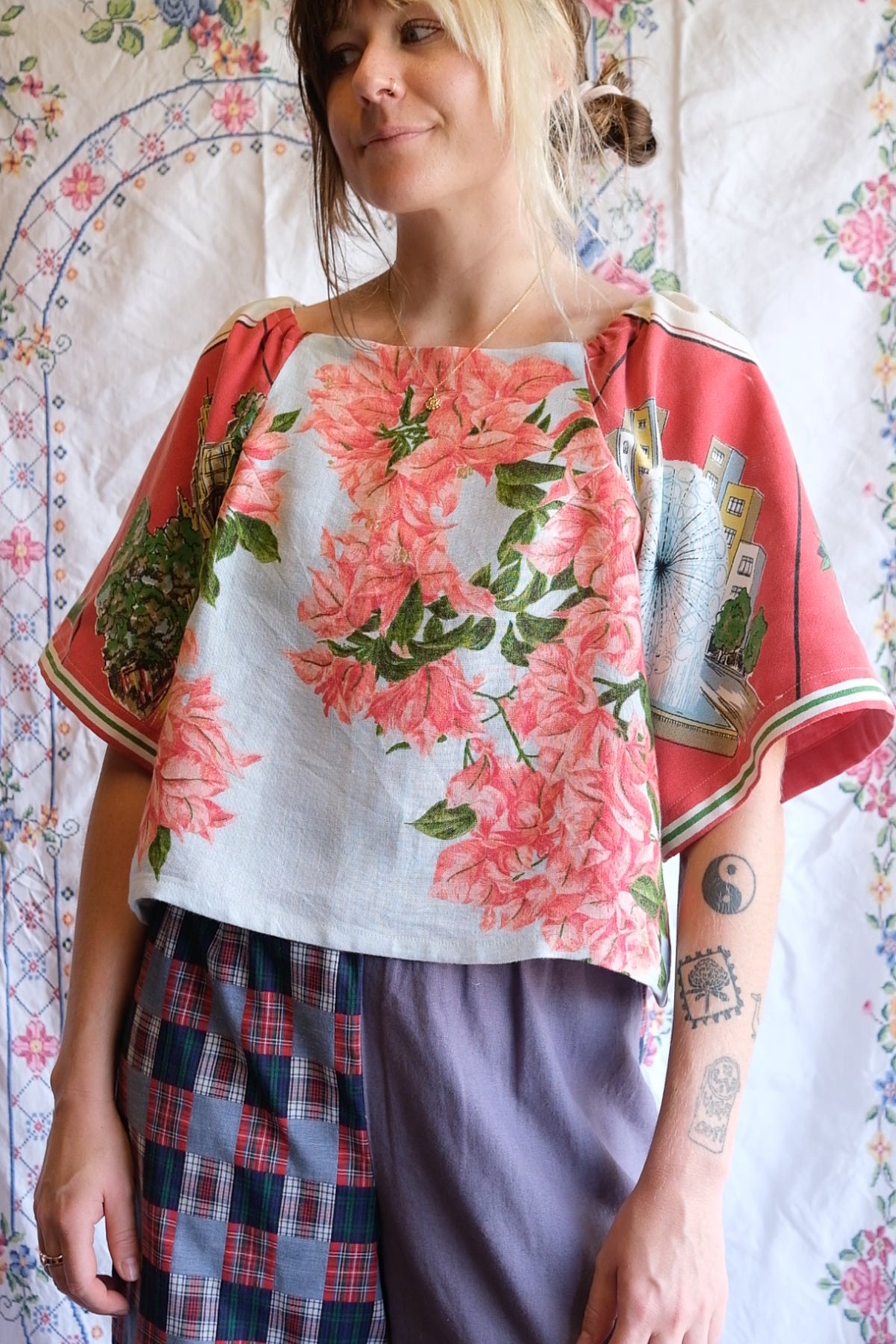 Mabel Blouse | Bougainvillea | S - L