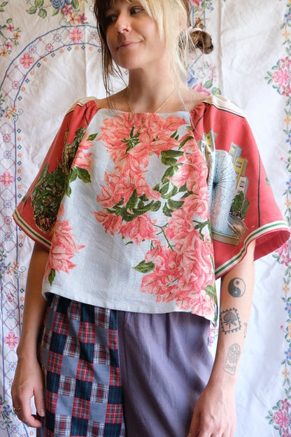 Mabel Blouse | Bougainvillea | S - L