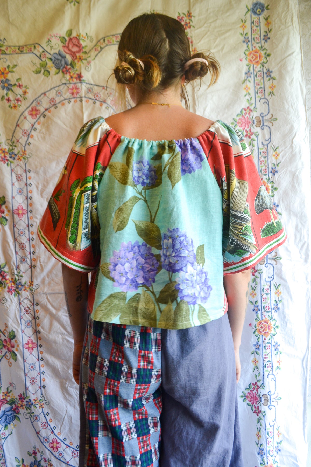 Mabel Blouse | Bougainvillea | S - L