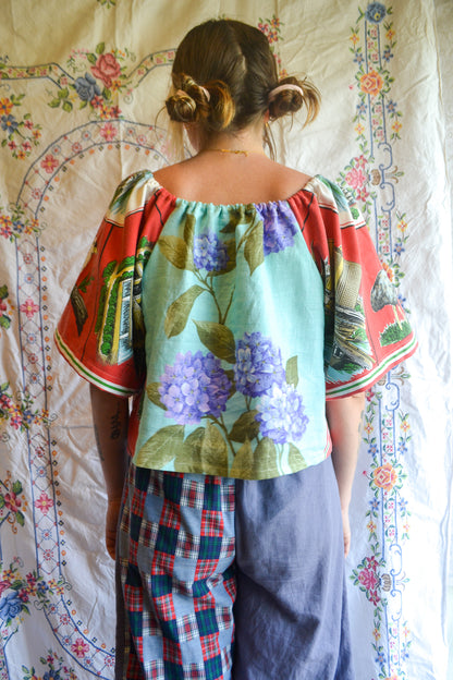 Mabel Blouse | Bougainvillea | S - L