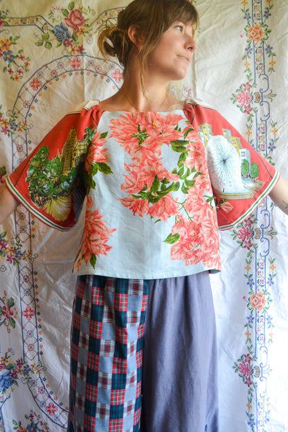 Mabel Blouse | Bougainvillea | S - L