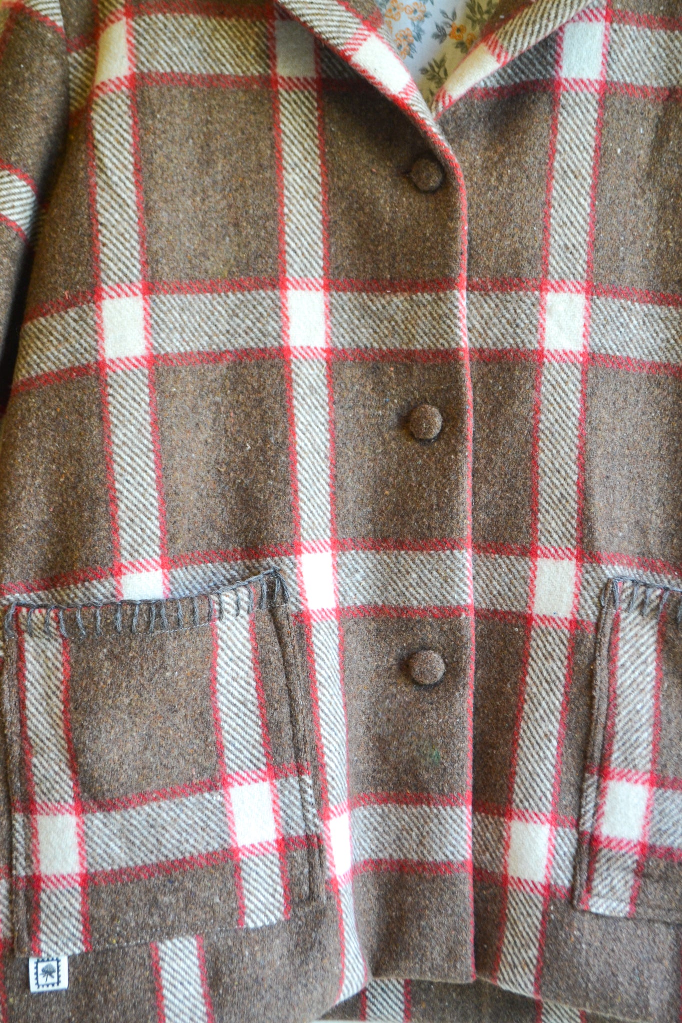 Coat | Brown | Wool | Large
