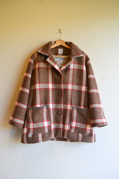Coat | Brown | Wool | Large