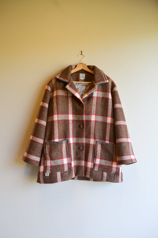 Coat | Brown | Wool | Large