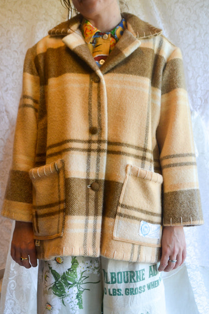 Coat | Brown | Wool | Large