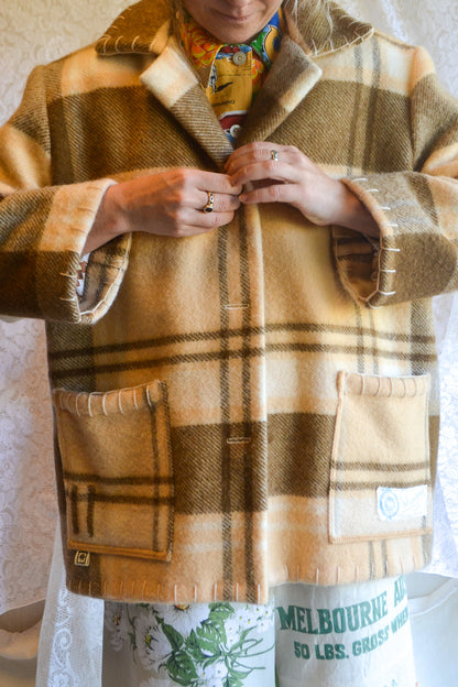 Coat | Brown | Wool | Large