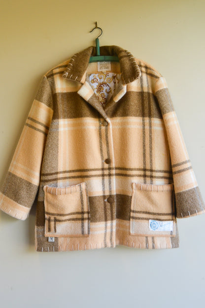 Coat | Brown | Wool | Large