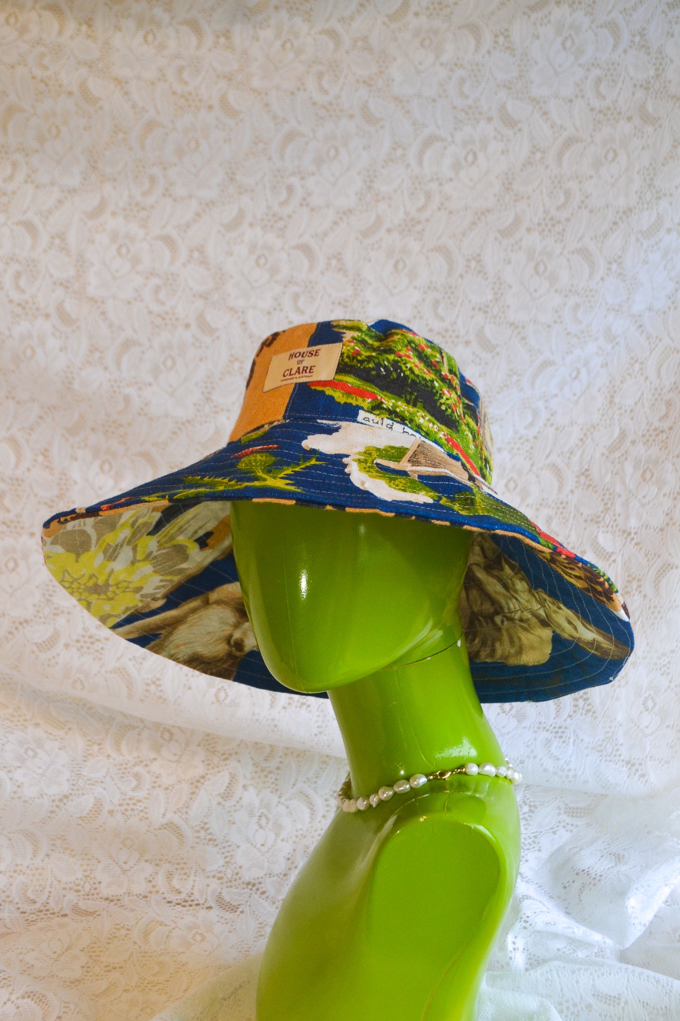 Wide Brim Hat | Bruns | Medium