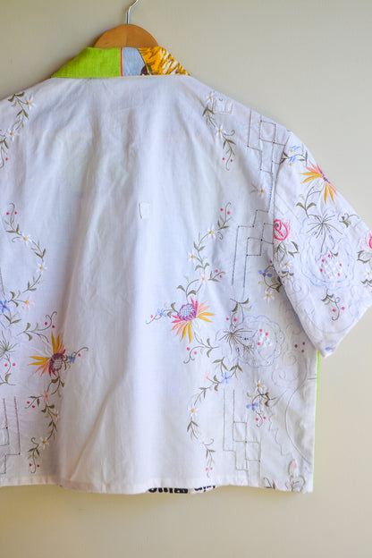 Button Up Shirt | Butterfly Crab | XLarge