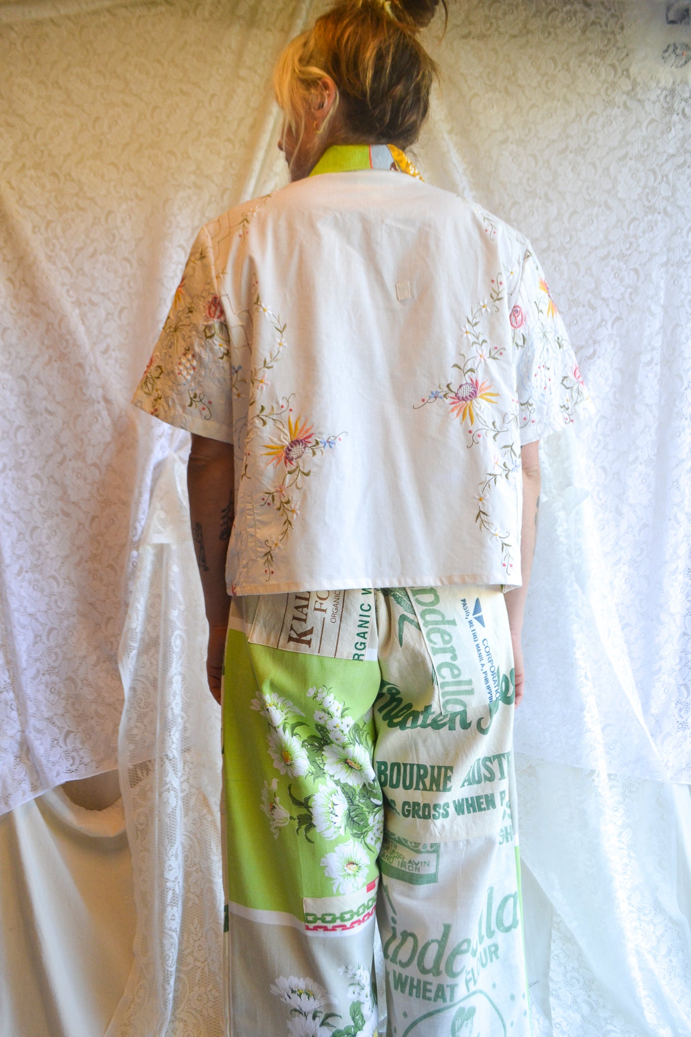 Button Up Shirt | Butterfly Crab | XLarge