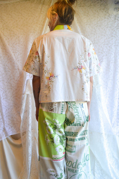 Button Up Shirt | Butterfly Crab | XLarge