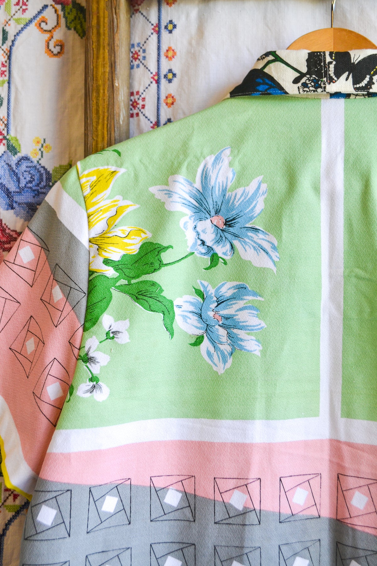 Button Up Shirt | Butterfly | Small