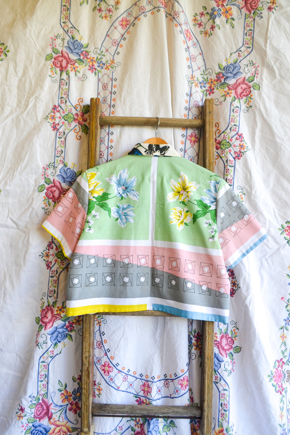 Button Up Shirt | Butterfly | Small