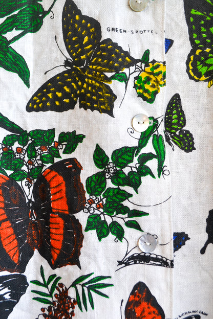 Button Up Shirt | Butterfly | Small