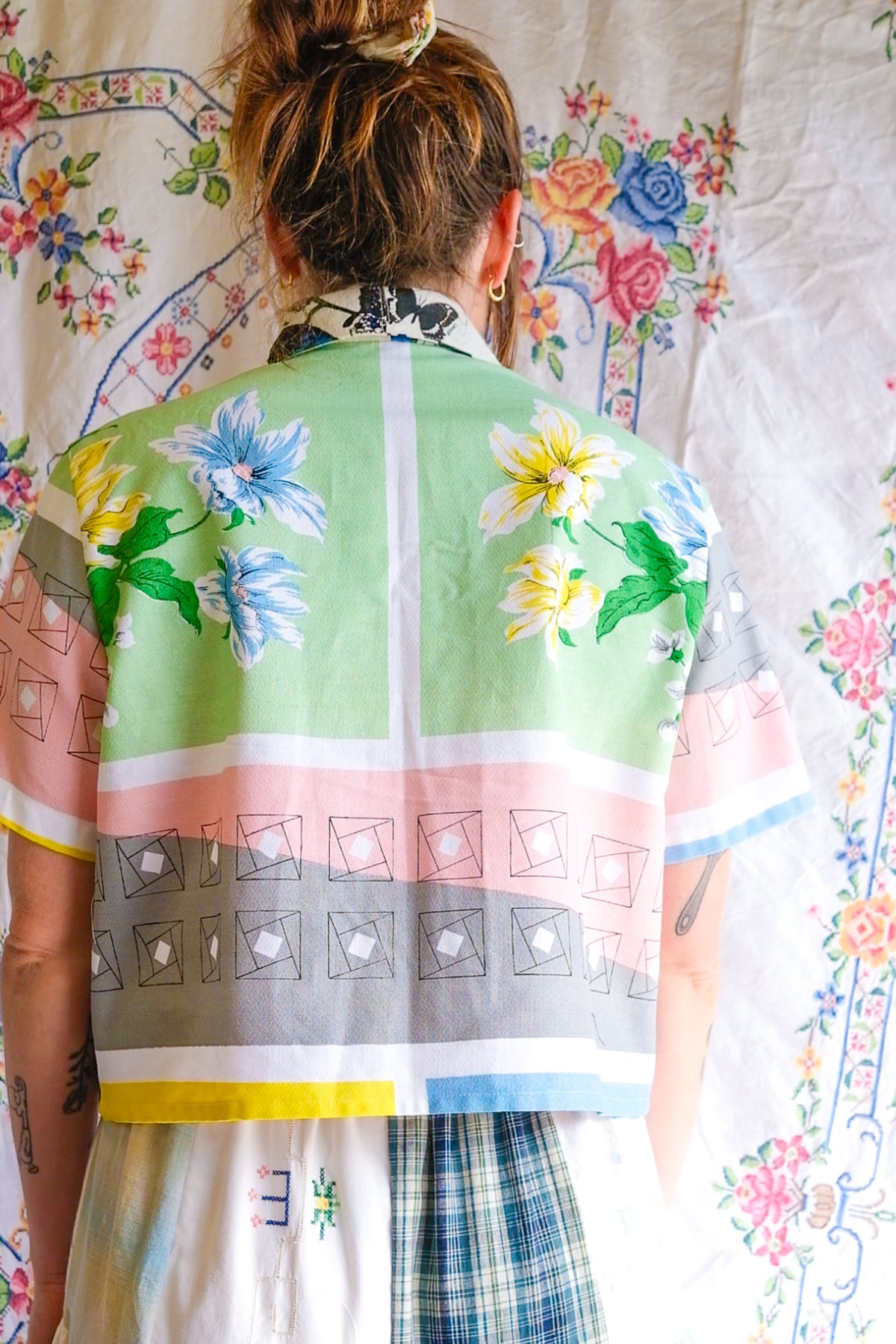 Button Up Shirt | Butterfly | Small