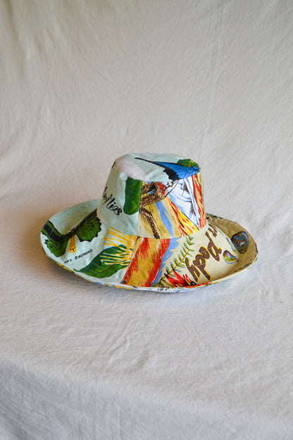 Wide Brim Hat | Butterfly's | Large