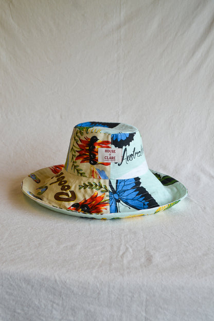 Wide Brim Hat | Butterfly's | Large