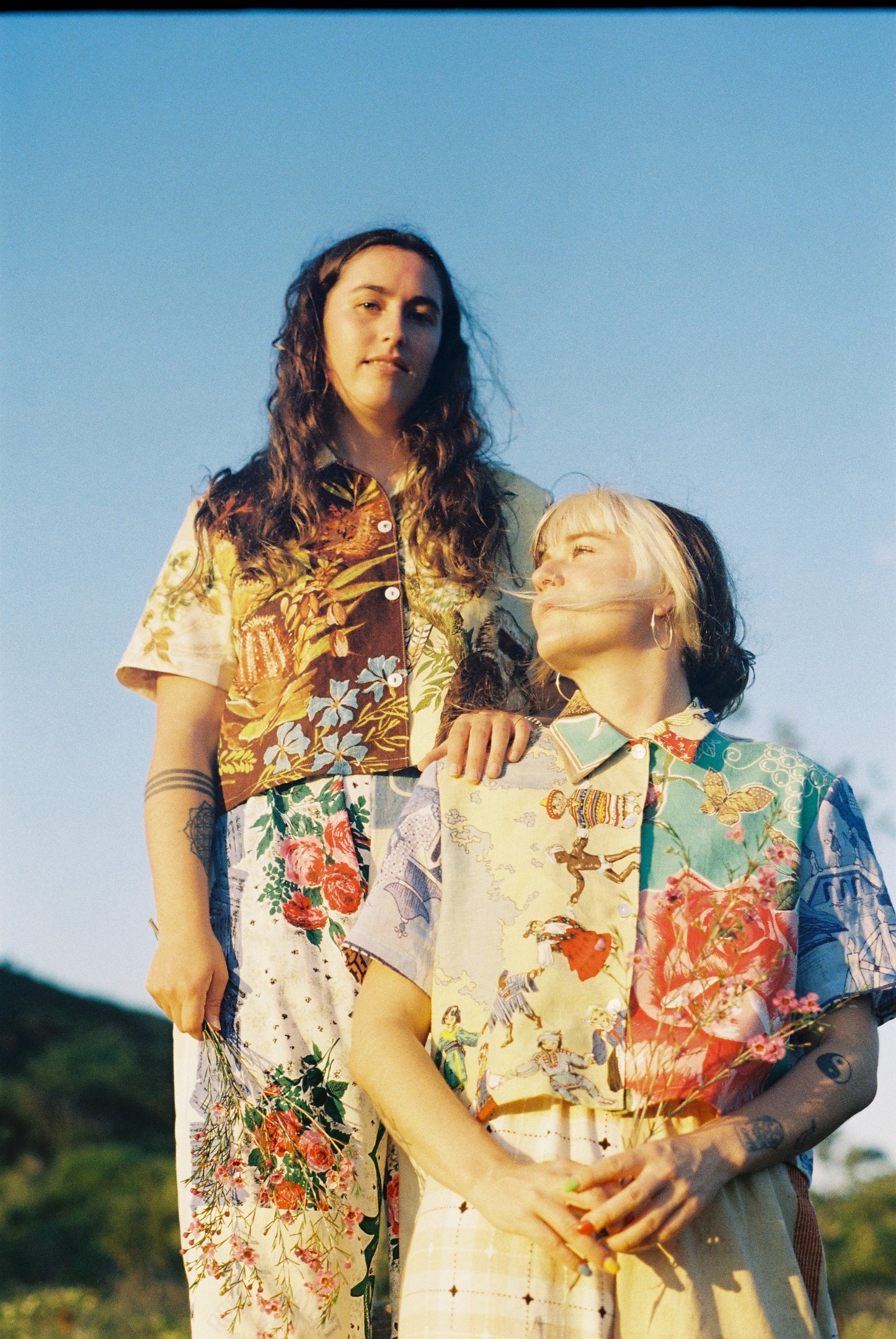 Button Up Shirt | Wonderful World | Medium