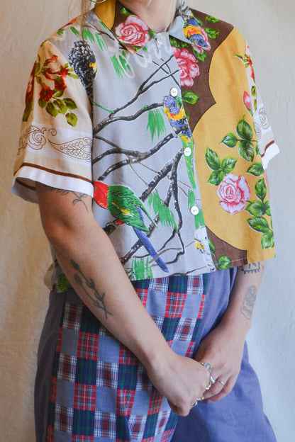 Button Up Shirt | Cheery | Medium