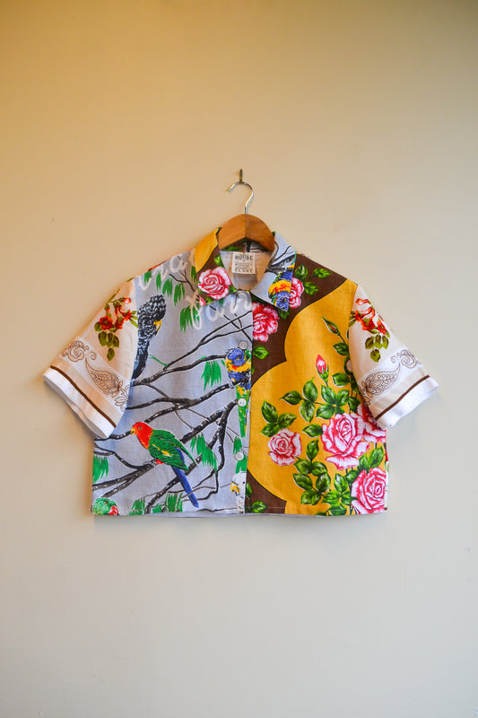 Button Up Shirt | Cheery | Medium