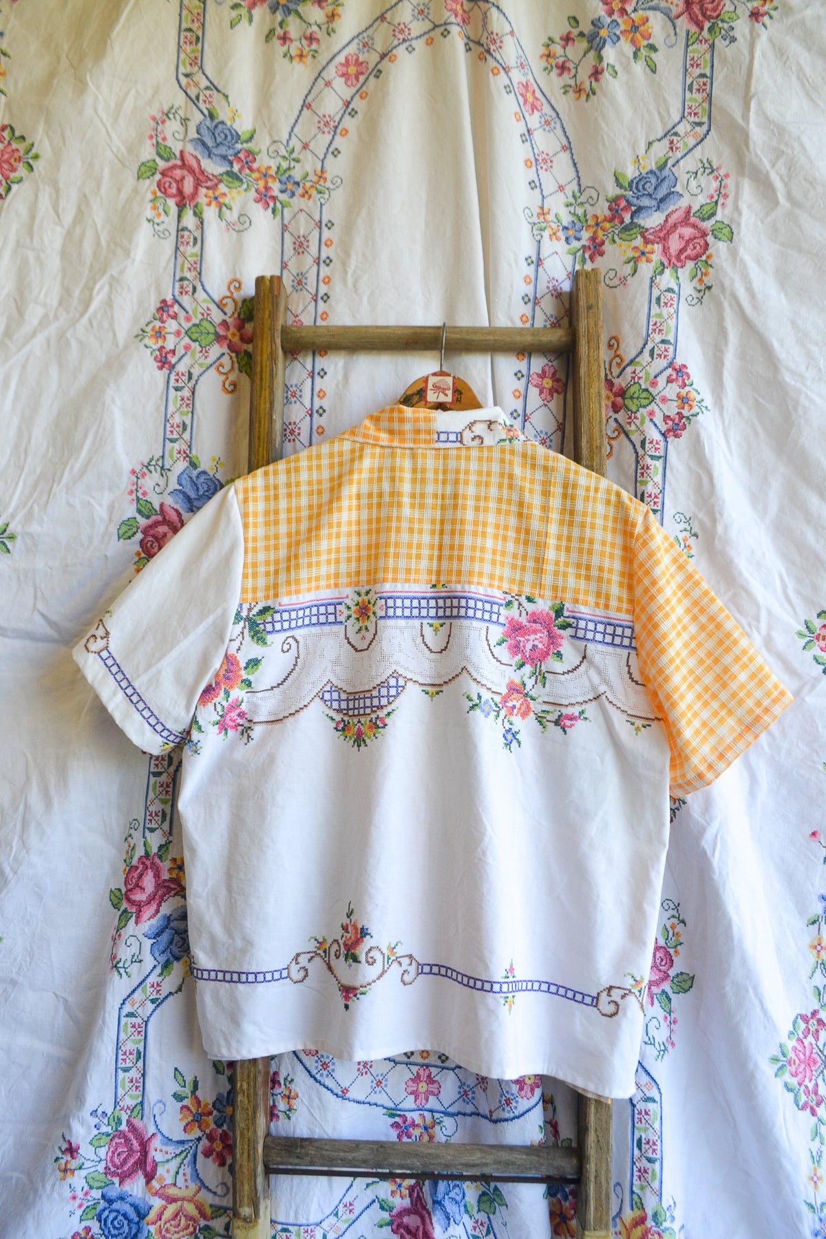 Button Up Shirt | Chicken Scratch | XXL