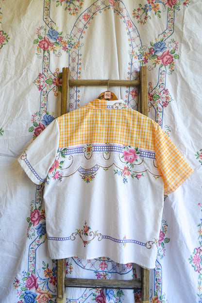 Button Up Shirt | Chicken Scratch | XXL