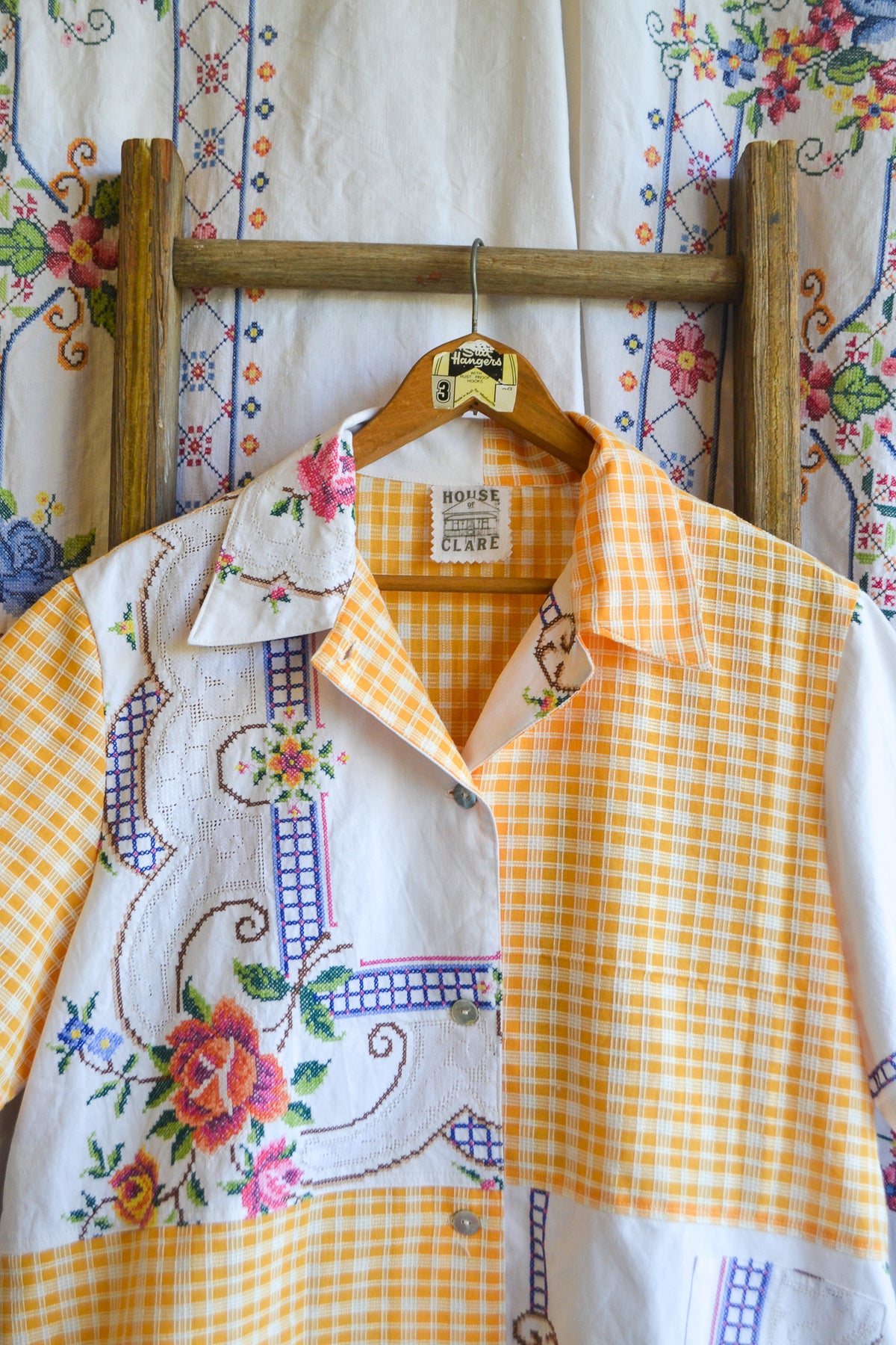 Button Up Shirt | Chicken Scratch | XXL