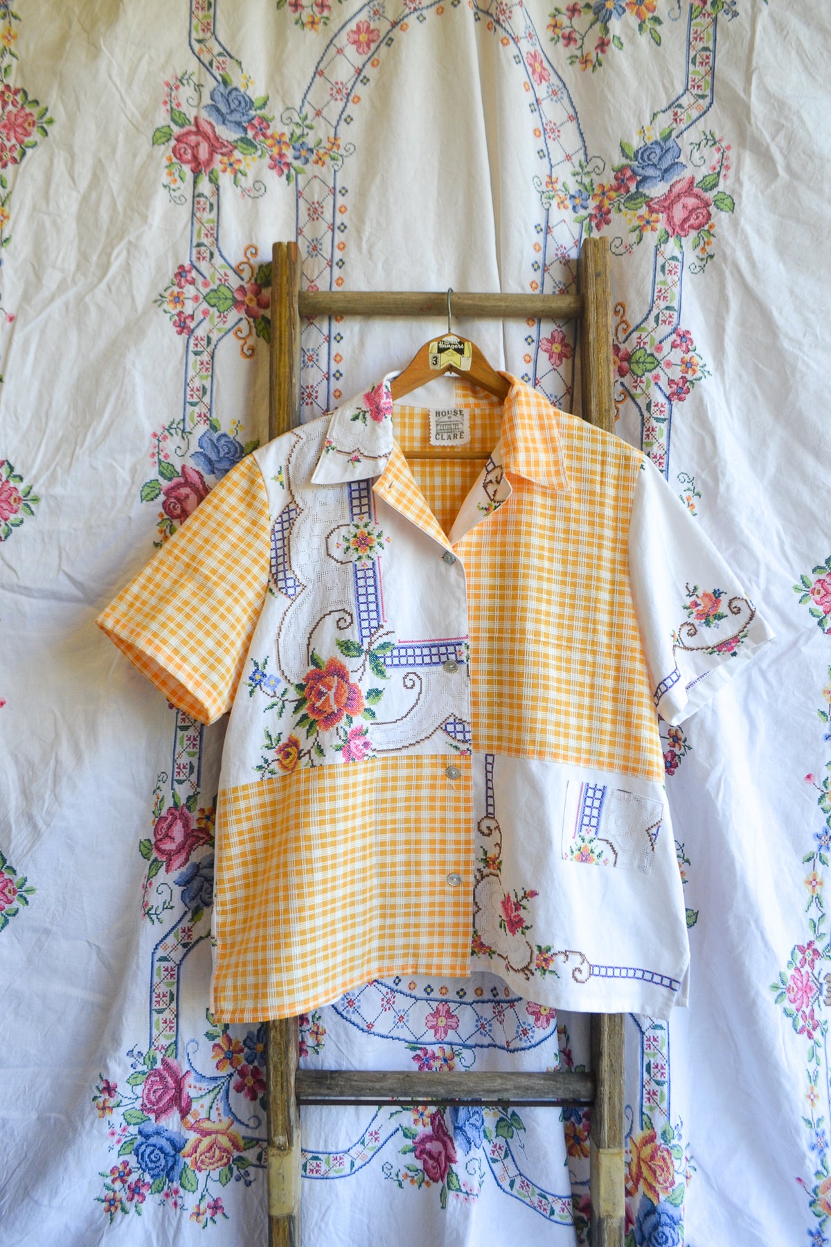 Button Up Shirt | Chicken Scratch | XXL