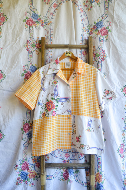 Button Up Shirt | Chicken Scratch | XXL