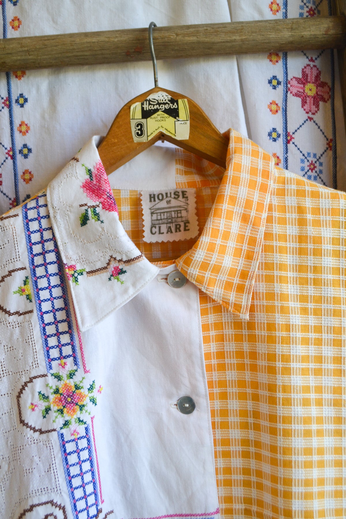 Button Up Shirt | Chicken Scratch | XXL