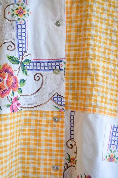 Button Up Shirt | Chicken Scratch | XXL
