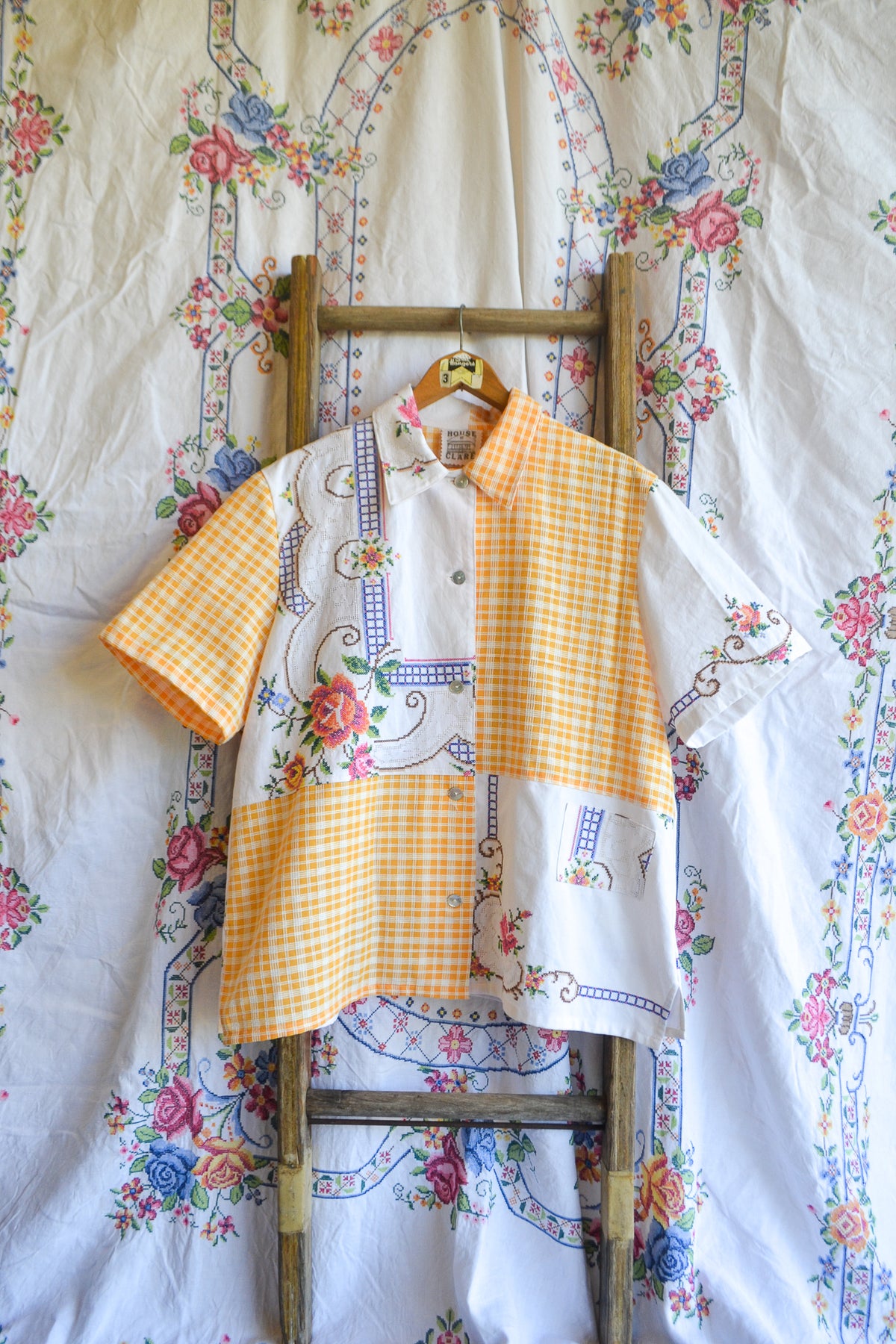 Button Up Shirt | Chicken Scratch | XXL