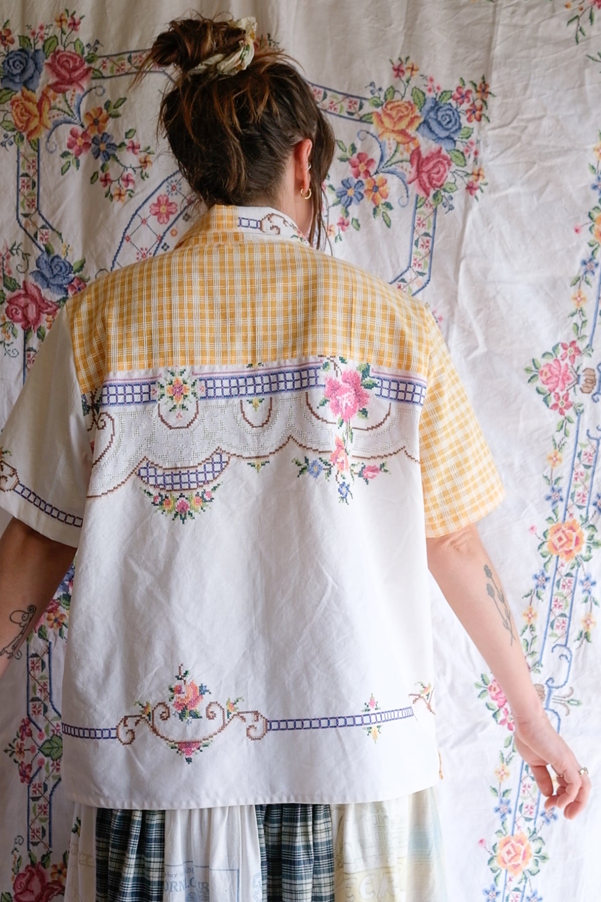 Button Up Shirt | Chicken Scratch | XXL