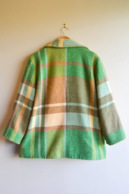 Coat | Green | Wool | Large