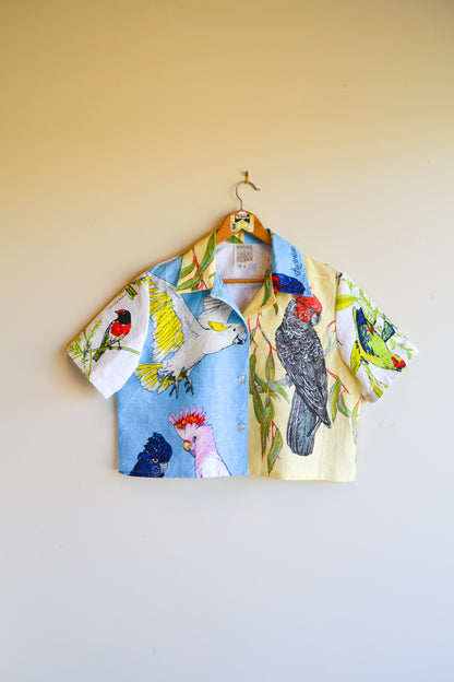 Button Up Shirt | Cockatoo | Medium