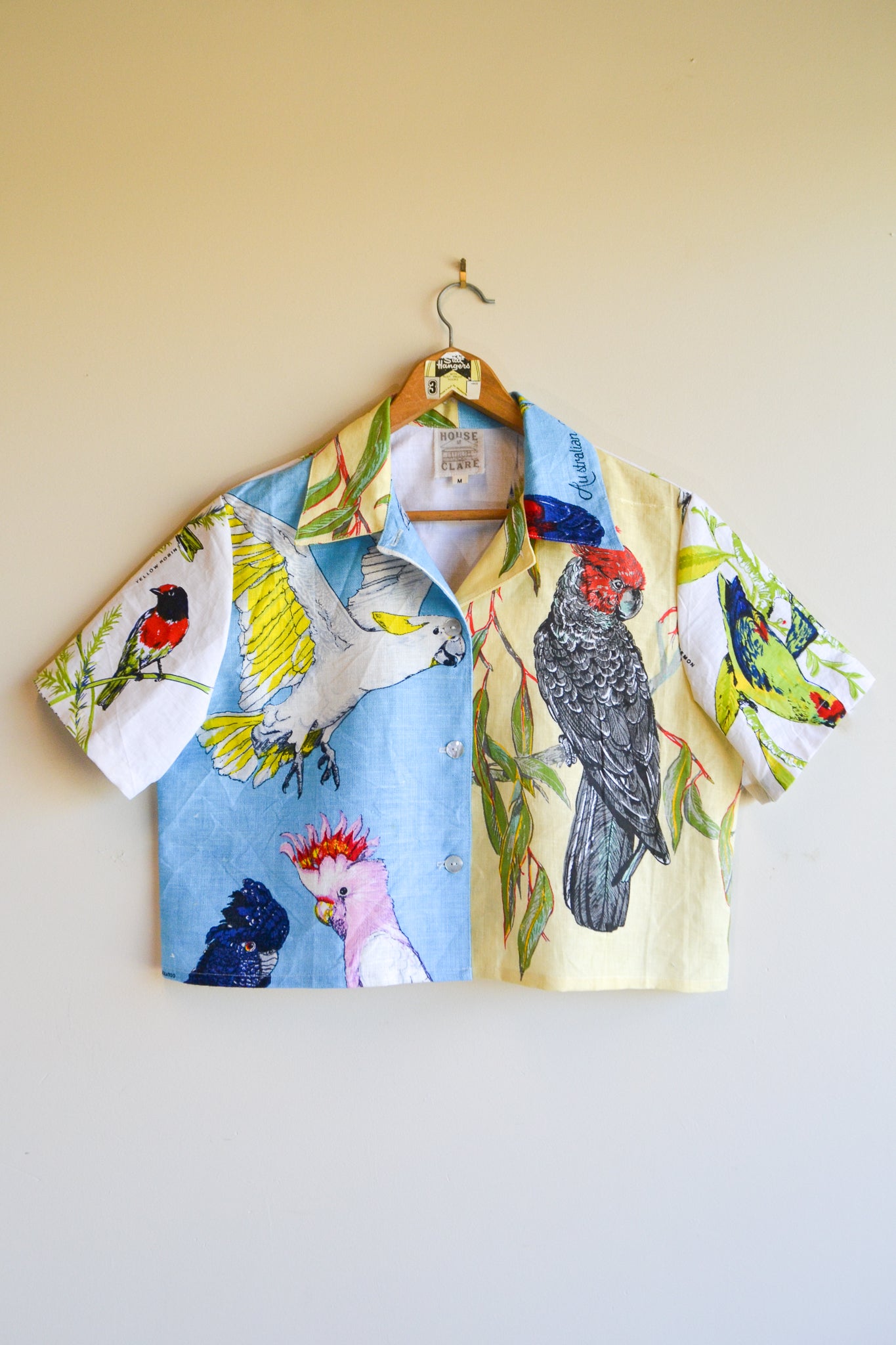 Button Up Shirt | Cockatoo | Medium