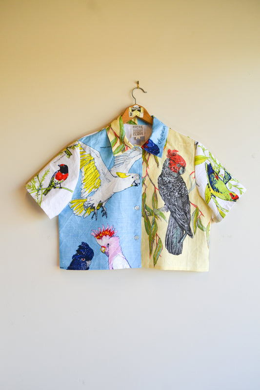 Button Up Shirt | Cockatoo | Medium
