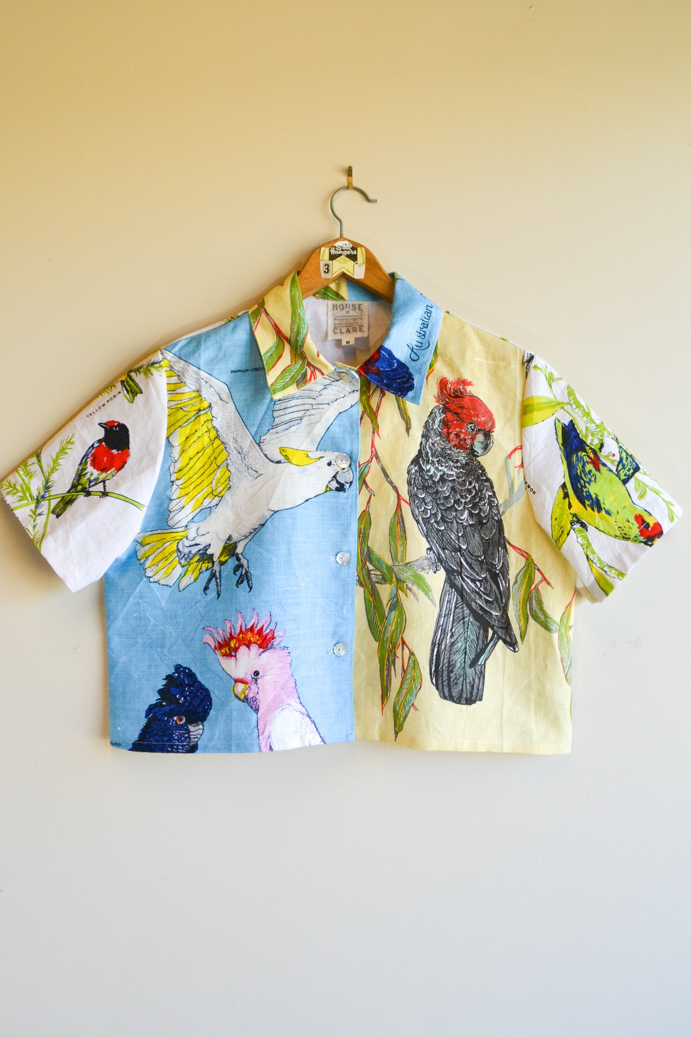 Button Up Shirt | Cockatoo | Medium