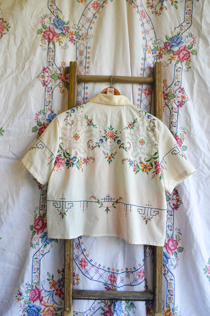 Button Up Shirt | Cross Stitching | XLarge