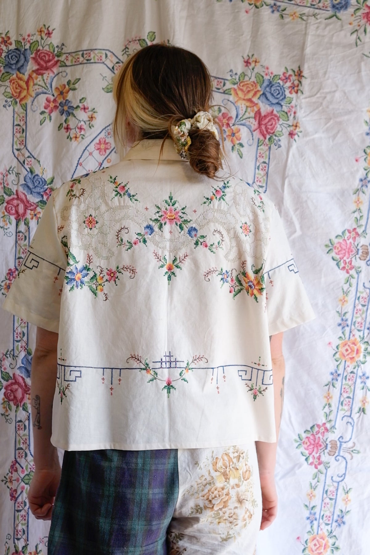 Button Up Shirt | Cross Stitching | XLarge