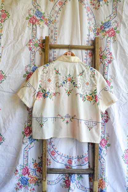 Button Up Shirt | Cross Stitching | XLarge