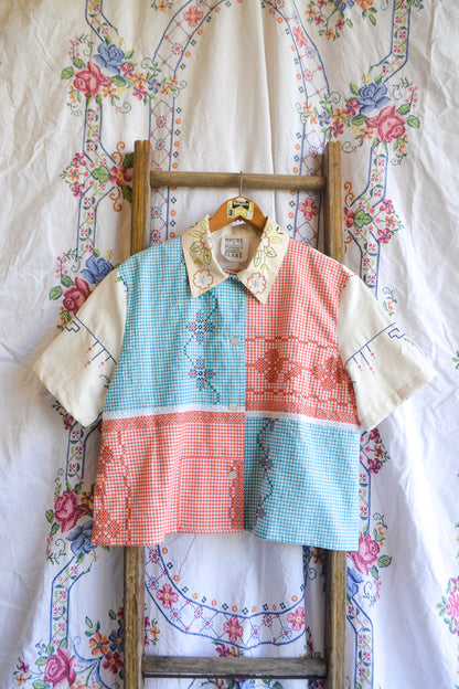 Button Up Shirt | Cross Stitching | XLarge
