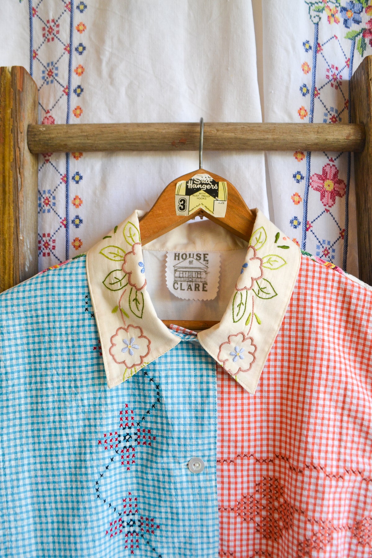 Button Up Shirt | Cross Stitching | XLarge
