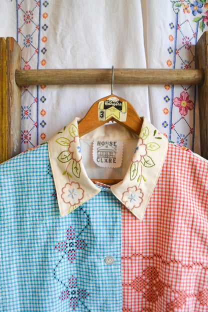 Button Up Shirt | Cross Stitching | XLarge