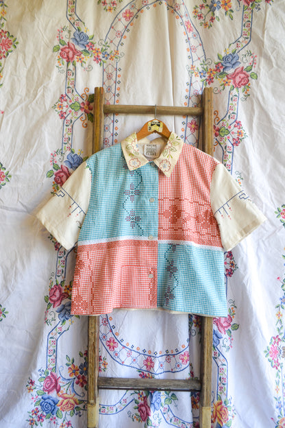 Button Up Shirt | Cross Stitching | XLarge