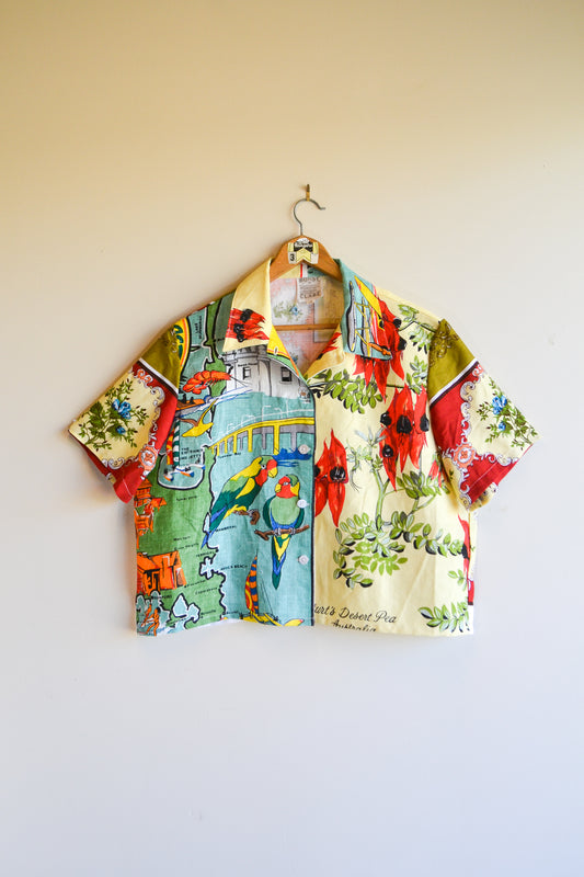 Button Up Shirt | Desert Pea | 14