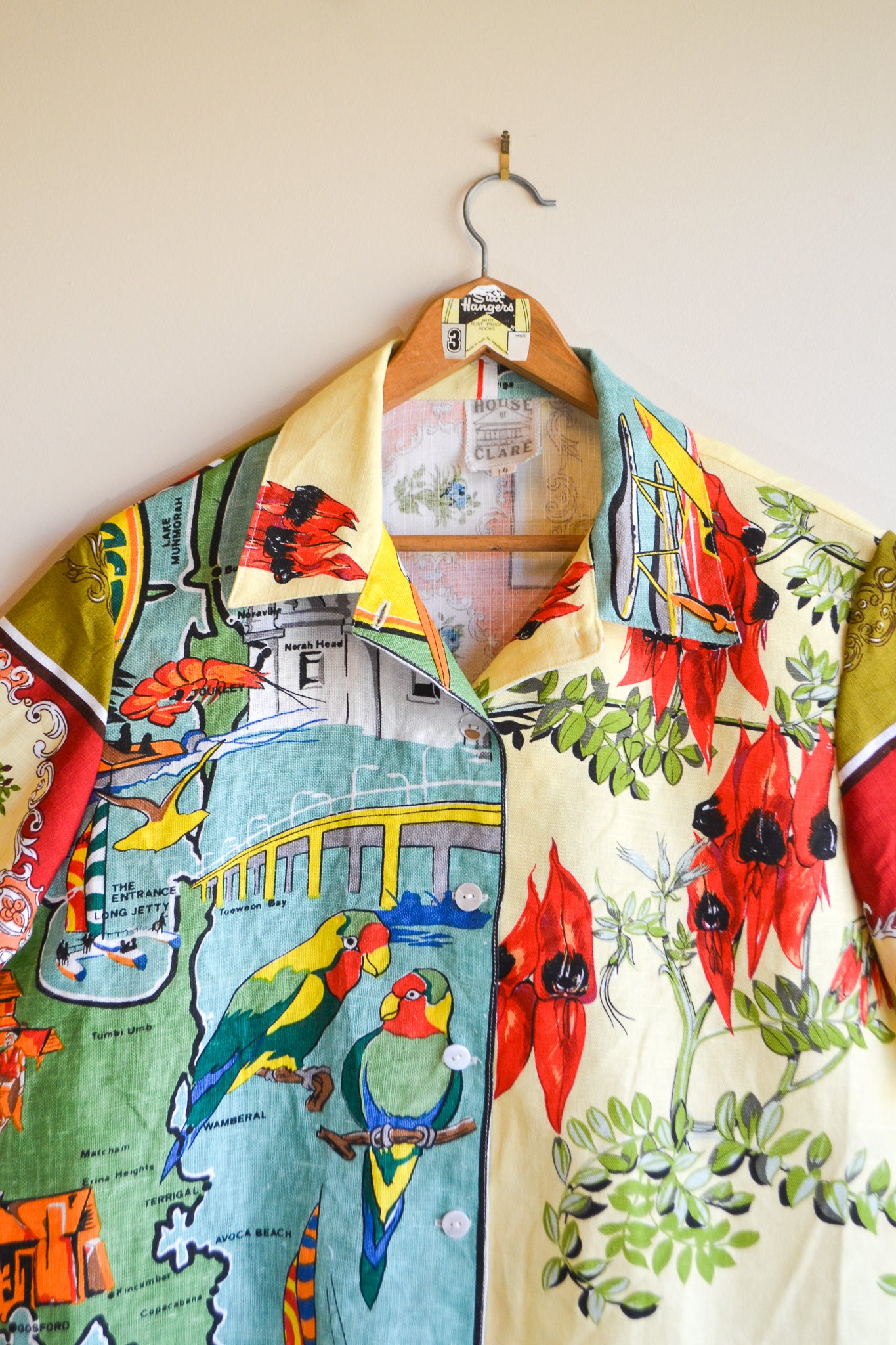 Button Up Shirt | Desert Pea | 14